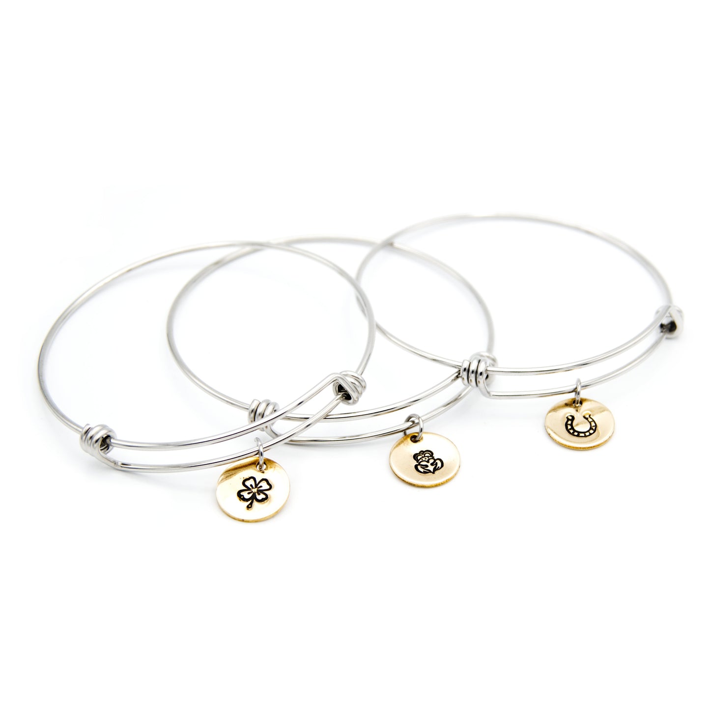 Lucky Horseshoe Charm Bracelet