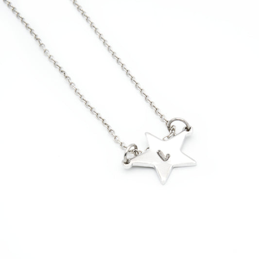 Star Initial Necklace