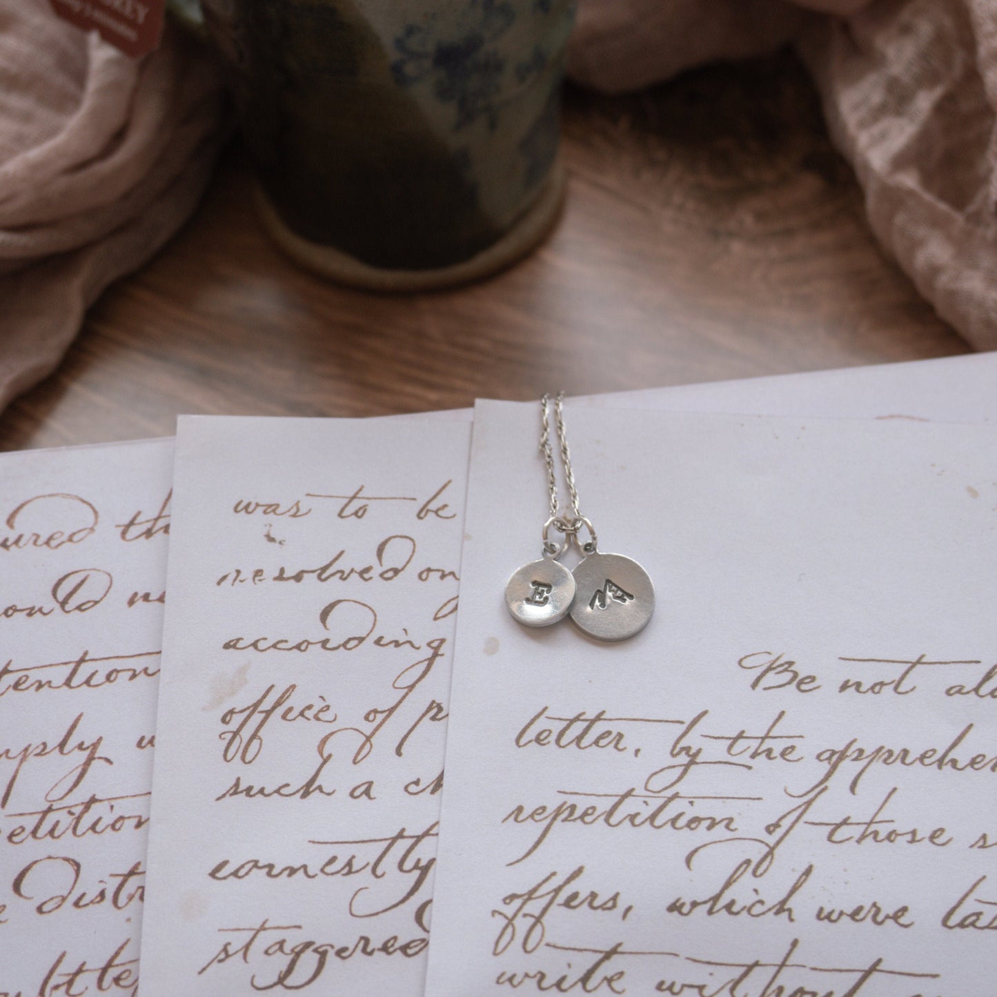 Dainty Mountain Necklace