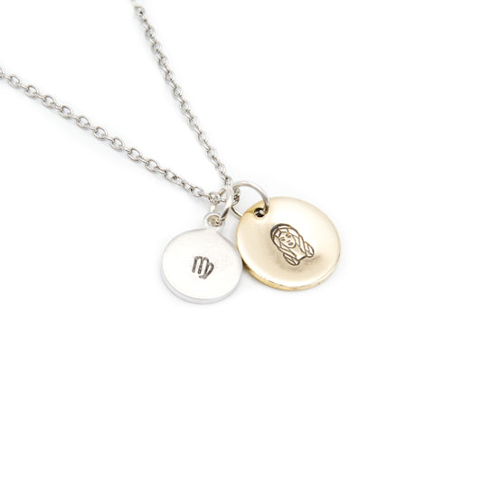 Virgo Charm Necklace