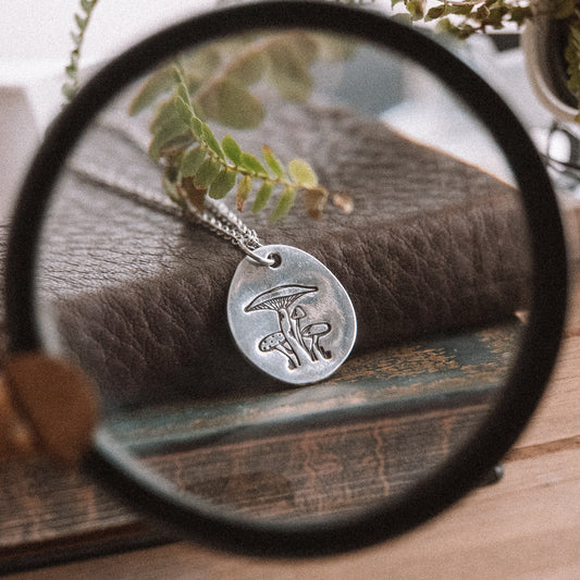 Mushroom Necklace