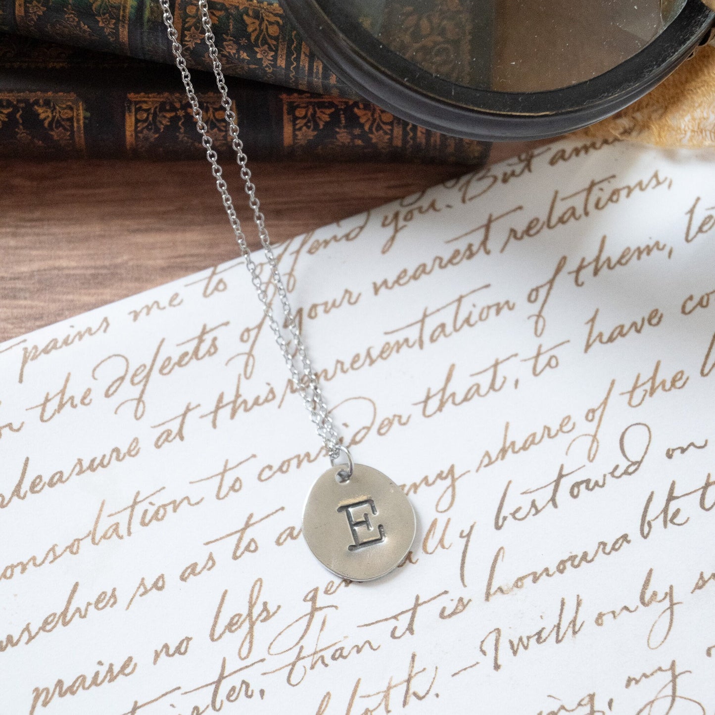 Monogram Charm Necklace