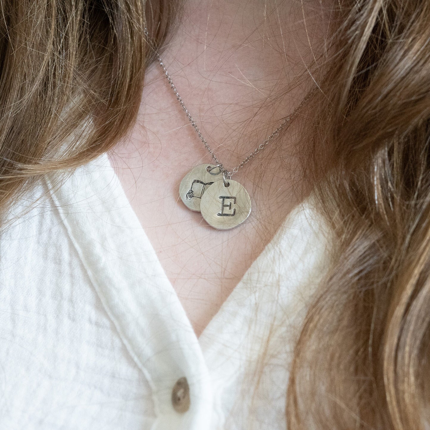 Monogram Charm Necklace